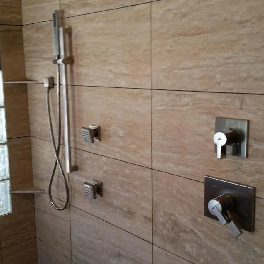 Shower fixture installation for Water Heater Replacement in Concord